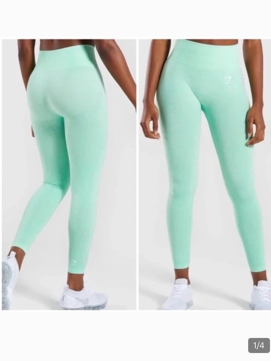 Gymshark Pants - Gymshark Vital Seamless Leggings in Sour Pistachio Women's Size Small NWT